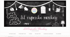 Desktop Screenshot of lilcupcakemonkey.com
